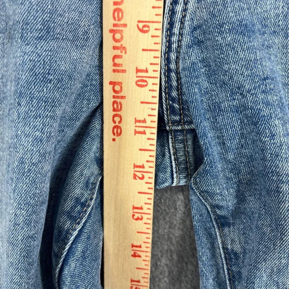 Tommy Hilfiger Mens Light Wash Straight Leg Stretch Jeans 34x30 Blue